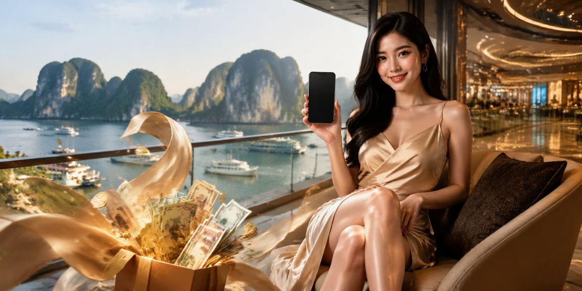 Người dùng tại Hạ Long chuẩn bị đăng ký tài khoản giải trí trên di động